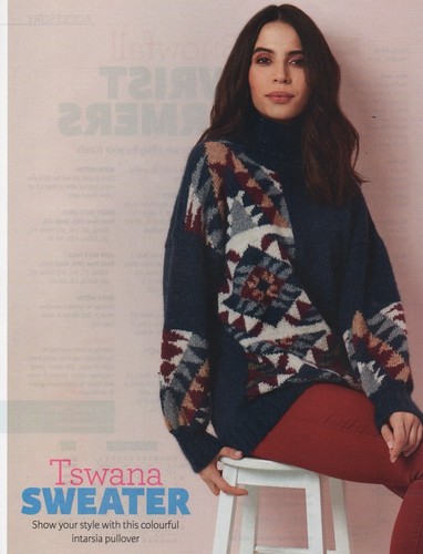 Tswana intarsia colorwork - ,