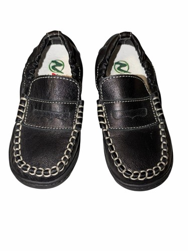 Naturino black genuine leather - genuine,