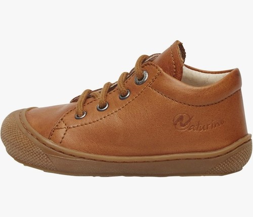 Naturino tan leather lace - naturino, lace-up