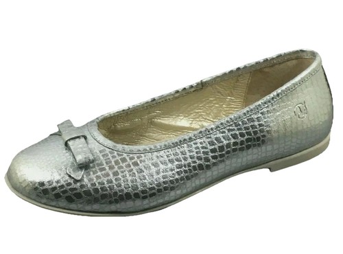 Naturino girls silver leather - girls,
