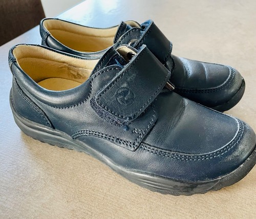 Naturino kids navy leather