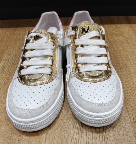 Naturino white and gold - and,